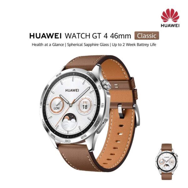 HUAWEI WATCH GT4 46mm Leather Brown